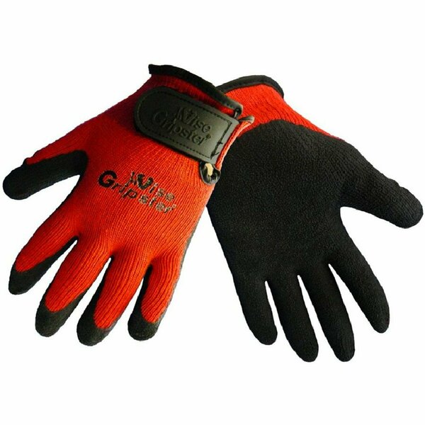 Global Glove Vise Gripster Rubber-Coated Palm Gloves XL 300RV-XL